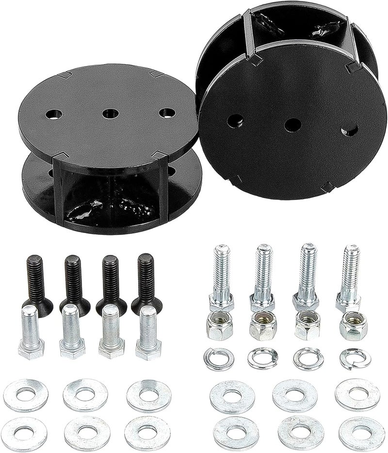 Torque Airbag Air Bag Lift Spacer for Lifted Vehicles with , Firestone, Air Lift Suspension Kits and other brands (Replaces Ride Rite 2366, Air Lift 52420) (TR200020AS) 2 inch Straight - Image 1